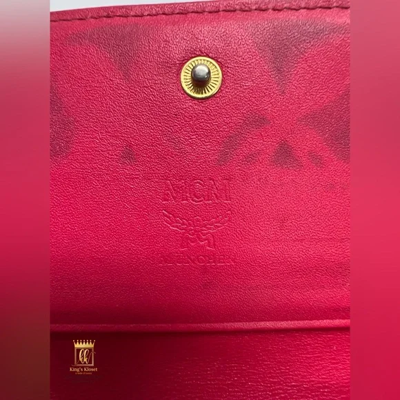 MCM Quilted Patent Leather Wallet - Picture 10 of 14